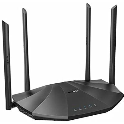 Tenda AC19 – AC2100 Router Gigabit Wi-Fi Dual Band, Configurazione Semplice, 2.4 GHz e 5 GHz, 4 Porte Gigabit, USB 2.0, MU-MIMO, per Fibra Ottica, Rete Ospite, IPV6 Tenda AC19 – AC2100 Router Gigabit Wi-Fi Dual Band, Configurazione Semplice, 2.4 GHz e 5 GHz, 4 Porte Gigabit, USB 2.0, MU-MIMO, per Fibra Ottica, Rete Ospite, IPV6