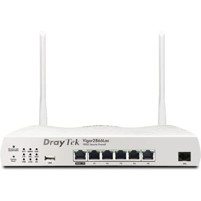 Draytek Vigor2866Lac Router 4G LTE & G.Fast per piccole e medie imprese Draytek Vigor2866Lac Router 4G LTE & G.Fast per piccole e medie imprese