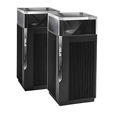 Asus ZENWIFI PRO ET12, WiFi 6 Mesh, Per Modem Operatore e ONT, Nero 1 Pezzo AXE11000, fino a 557 m² di Copertura, Banda a 6 GHz, Funzioni di Sicurezza e Due Porte Ethernet 2.5G Asus ZENWIFI PRO ET12, WiFi 6 Mesh, Per Modem Operatore e ONT, Nero 1 Pezzo AXE11000, fino a 557 m² di Copertura, Banda a 6 GHz, Funzioni di Sicurezza e Due Porte Ethernet 2.5G