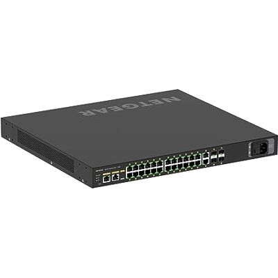 Netgear AV Line M4250-26G4XF-POE+ 24X1G Poe+ 4XSFP+ gestito 480W Netgear AV Line M4250-26G4XF-POE+ 24X1G Poe+ 4XSFP+ gestito 480W