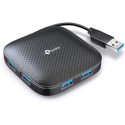 TP-Link UH400 Hub USB 3.0-4 in 1, 4 Porte, Sdoppiatore, Multipresa Portatile, 4 Indicatori LED, Design con Cavo Pieghevole, Ultra Compatto, Adattatore per Windows, Mac OS X, Linux TP-Link UH400 Hub USB 3.0-4 in 1, 4 Porte, Sdoppiatore, Multipresa Portatile, 4 Indicatori LED, Design con Cavo Pieghevole, Ultra Compatto, Adattatore per Windows, Mac OS X, Linux