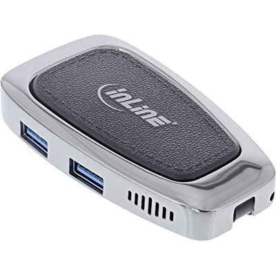 InLine ® Hub multifunzione USB 3.2 Gen.2 USB Type-C (2 X USB-A 10Gb/s + 1 X HDMI 4K @60Hz + 1 X USB-C 10Gb/s & PD 100W) InLine ® Hub multifunzione USB 3.2 Gen.2 USB Type-C (2 X USB-A 10Gb/s + 1 X HDMI 4K @60Hz + 1 X USB-C 10Gb/s & PD 100W)