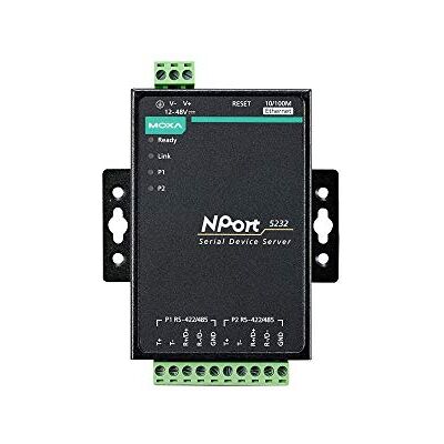 Moxa Convertitore Ethernet-seriale due porte RS485 Moxa Convertitore Ethernet-seriale due porte RS485