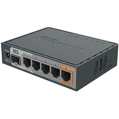 Mikrotik RB760iGS hEX S Router 5xGB 1xSFP L4 Mikrotik RB760iGS hEX S Router 5xGB 1xSFP L4