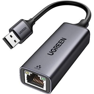UGREEN Adattatore Ethernet USB 3.0 Gigabit 1000 Mbps Alluminio LAN (Nero) Compatibile con Switch Windows Mac OS Linux Mi Box UGREEN Adattatore Ethernet USB 3.0 Gigabit 1000 Mbps Alluminio LAN (Nero) Compatibile con Switch Windows Mac OS Linux Mi Box