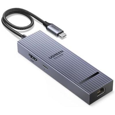 UGREEN Revodok Pro 106 Hub USB C Ethernet Gigabit Adattatore Multiporta UGREEN Revodok Pro 106 Hub USB C Ethernet Gigabit Adattatore Multiporta