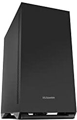 Xtreme NOX Hummer Zero Core – NXHUMMERZEROCORE – Mini tower Micro ATX-ITX, design minimalista, alimentatore 450 W 80+ incluso, USB 3.0, ventilatore 120 mm incluso, filtro antipolvere, nero