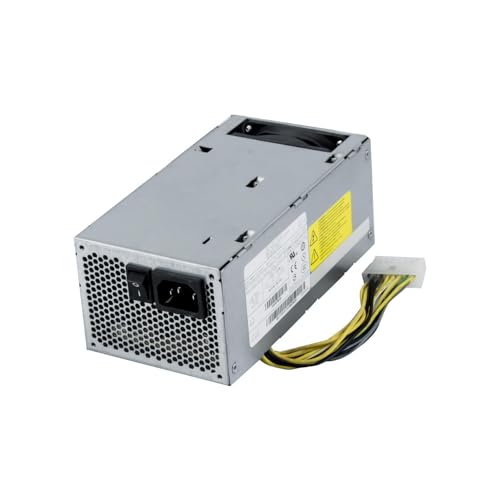 BQTEC Alimentatore 250W per D12-250P1A, S26113-E611-V70-01 Compatibile con Fujitsu Primergy TX1310 M1, SX131 M1, TX100 S3-P, Fujitsu Esprimo P920, E920, P556, E720, P720, E710 16-pin ATX