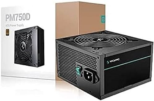 DeepCool Alimentatore ATX 750W PM750D nero