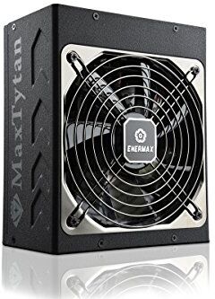 Enermax MaxTytan 750w EMT750EWT Alimentatore PC ATX 750W, totalmente modulare, 80 Plus Titanio, Nero