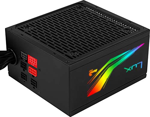 Aerocool Lux RGB 650M alimentatore per computer 650 W Nero