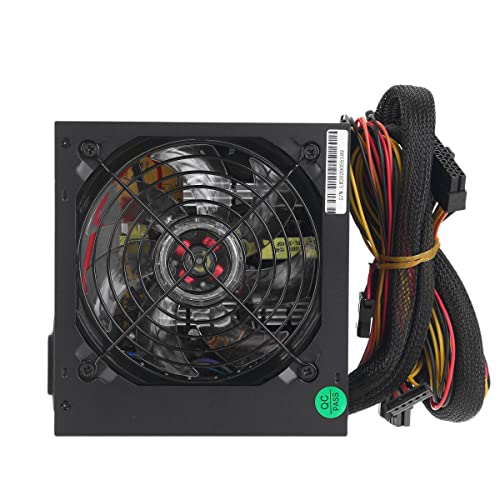 BrightBulb Alimentatore per PC da 750 W 24 Pin Vista 12V ATX PCI SATA con Ventola da 12 cm per Intel AMD