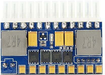 QWAMBVZE Portatile DC 12V 250W 24Pin ATX Collegare con Scheda Madre Mini ITX Alimentazione Pcio Modulo PSU per PC