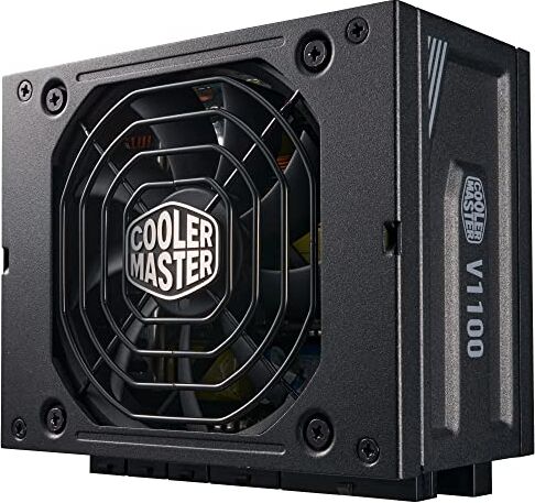 Cooler Master V 1100 SFX Platinum Spina EU, 80 Plus Platinum, Alimentatore Modulare, per Case da Mini-ITX a ATX, Supporto Full ATX 3.0, Ventola FDB Silenziosa 92mm, 10 Anni di Garanzia 1100 W