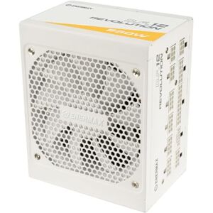 Enermax Revolution D.F. 12 ATX3.1 PCI-e 5.1 Snow White 850W 80Plus Gold alimentatore ultracompatto (completamente modulare, 50% semi-fanless, 12V-2x6); ETV850G-W, bianco Enermax Revolution D.F. 12 ATX3.1 PCI-e 5.1 Snow White 850W 80Plus Gold alimentatore ultracompatto (completamente modulare, 50% semi-fanless, 12V-2x6); ETV850G-W, bianco