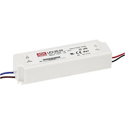 MEAN WELL LPV-35-24 35W White power supply unit power supply units (35 W, 90 264, 5%, 47 63, 86%, White) MEAN WELL LPV-35-24 35W White power supply unit power supply units (35 W, 90 264, 5%, 47 63, 86%, White)