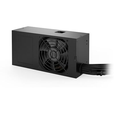 be quiet! TFX Power 3 300W Gold Alimentatore PC, 80 Plus Gold Ventola alta qualità 80mm con controllo della temperatura, 2 cavi robusti 12V, 2 connettori PCIe per GPU ad alte prestazioni be quiet! TFX Power 3 300W Gold Alimentatore PC, 80 Plus Gold Ventola alta qualità 80mm con controllo della temperatura, 2 cavi robusti 12V, 2 connettori PCIe per GPU ad alte prestazioni