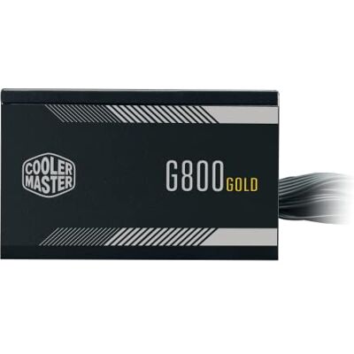 Cooler Master G800 ATX e' un alimentatore da 800W di potenza e certificazione Gold. Cooler Master G800 ATX e' un alimentatore da 800W di potenza e certificazione Gold.