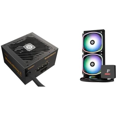 Enermax MARBLEBRON II 850 Watt modulare 3.1 ATX Gaming Alimentatore 80PLUS Bronze & AQUAFUSION II 240 mm ARGB CPU raffreddamento ad acqua con display digitale Bundle; EMB850-AQFA240 Enermax MARBLEBRON II 850 Watt modulare 3.1 ATX Gaming Alimentatore 80PLUS Bronze & AQUAFUSION II 240 mm ARGB CPU raffreddamento ad acqua con display digitale Bundle; EMB850-AQFA240