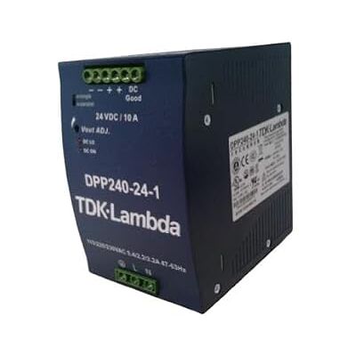 PSU, AC/DC, DIN RAIL, 24V, 240W, 1PH DPP240-24-1 Di TDK LAMBDA PSU, AC/DC, DIN RAIL, 24V, 240W, 1PH DPP240-24-1 Di TDK LAMBDA