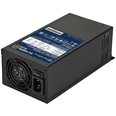 Silverstone 2U 850Rx Gold, 80 Plus Gold 850 W 2U Alimentatore singolo con cavi fissi, SST-2U850R-GF Silverstone 2U 850Rx Gold, 80 Plus Gold 850 W 2U Alimentatore singolo con cavi fissi, SST-2U850R-GF