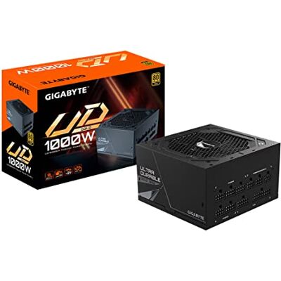Gigabyte GP-UD1000GM 1000W 80 Plus Gold Certified Alimentatore completamente modulare Gigabyte GP-UD1000GM 1000W 80 Plus Gold Certified Alimentatore completamente modulare