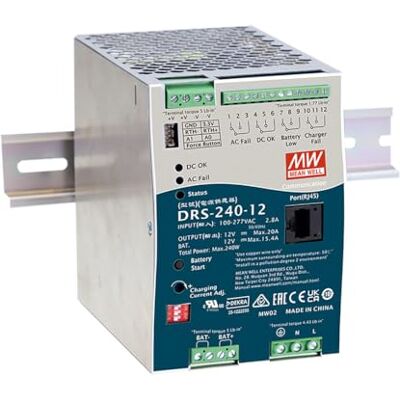 MEAN WELL DRS-240-24 DRS-240-36 DRS-240-48 240-24 DRS-240-48 240W All-in-One Smart Security Power 12V 24V 36V 48V (DRS-240-24) MEAN WELL DRS-240-24 DRS-240-36 DRS-240-48 240-24 DRS-240-48 240W All-in-One Smart Security Power 12V 24V 36V 48V (DRS-240-24)