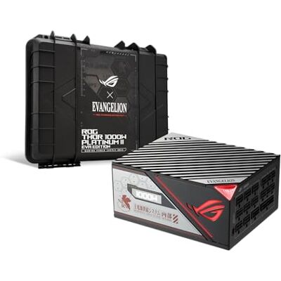 Asus ROG Thor 1000 W Platinum II Alimentatore modulare, 80+ Platinum, certificato Lambda A++, Dissipatori ROG, Ventola PWM da 135 mm, Modalità 0dB, Pannello OLED, Cavi con custodia, Aura Sync Asus ROG Thor 1000 W Platinum II Alimentatore modulare, 80+ Platinum, certificato Lambda A++, Dissipatori ROG, Ventola PWM da 135 mm, Modalità 0dB, Pannello OLED, Cavi con custodia, Aura Sync