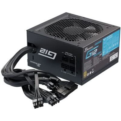 Seasonic ATX 650W G12 GM-650 Semi-Modulare (80+Gold), Nero Seasonic ATX 650W G12 GM-650 Semi-Modulare (80+Gold), Nero