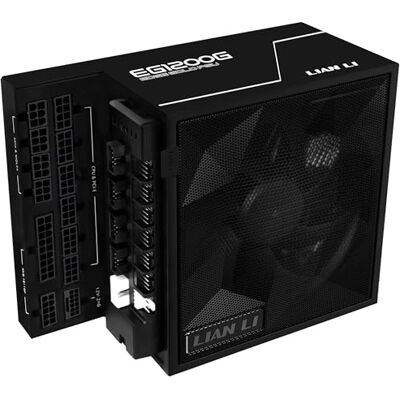 Lian-Li Edge Gold 1200 80 Plus Gold Netzteil, Pcie 5.1, Atx 3.1 1.200 Watt, Schwarz, Inkl. UsB-Hub (eg1200g Black) Lian-Li Edge Gold 1200 80 Plus Gold Netzteil, Pcie 5.1, Atx 3.1 1.200 Watt, Schwarz, Inkl. UsB-Hub (eg1200g Black)
