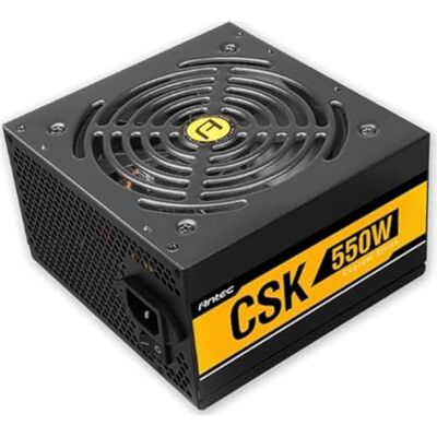 Antec Cuprum Strike CSK550 alimentatore per computer 550 W 20+4 pin ATX ATX Nero Antec Cuprum Strike CSK550 alimentatore per computer 550 W 20+4 pin ATX ATX Nero