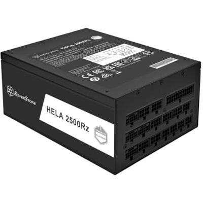 Silverstone HELA 2500Rz, Cybenetics Platinum Alimentatore ATX completamente modulare, 2500 W, ATX 3,1 & PCIe 5, SST-HA2500R-PM Silverstone HELA 2500Rz, Cybenetics Platinum Alimentatore ATX completamente modulare, 2500 W, ATX 3,1 & PCIe 5, SST-HA2500R-PM