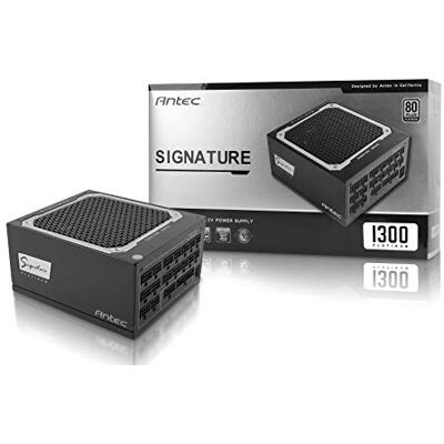 Antec SIGNATURE 1300W PLATINUM 135MM FDB SILENT FAN 80 PLUS PLATINUM FULLY MODULAR PSU Antec SIGNATURE 1300W PLATINUM 135MM FDB SILENT FAN 80 PLUS PLATINUM FULLY MODULAR PSU