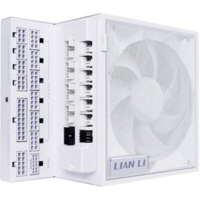 Lian-Li Edge Series-1000W Alimentatore modulare completo (hub ventola incluso) Gold-ATX 3.0, 3.1-PCIE 5.1-design a forma di L per case a doppia camera Ventola FDB da 120 mm Supporta fino a 4 Lian-Li Edge Series-1000W Alimentatore modulare completo (hub ventola incluso) Gold-ATX 3.0, 3.1-PCIE 5.1-design a forma di L per case a doppia camera Ventola FDB da 120 mm Supporta fino a 4