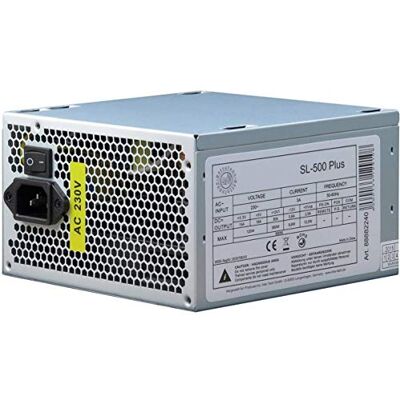 Inter-Tech Sl-500 Plus Atx 500w Power Supply One Size Inter-Tech Sl-500 Plus Atx 500w Power Supply One Size