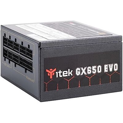 Itek Alimentatore GX650 EVO SFX, 650W, 80Plus Gold, Ventola FDB 92mm, Cond Giapponesi, Modulare Itek Alimentatore GX650 EVO SFX, 650W, 80Plus Gold, Ventola FDB 92mm, Cond Giapponesi, Modulare