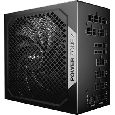 be quiet! Power Zone 1200W alimentatore, 80 PLUS® Platinum e Cybenetics Platinum, raffreddamento semi-passivo zero RPM, Pure Wings 3 140mm, connettore 12V-2x6 a 90°, compatibilità PCIe 5.1/ATX 3.1 be quiet! Power Zone 1200W alimentatore, 80 PLUS® Platinum e Cybenetics Platinum, raffreddamento semi-passivo zero RPM, Pure Wings 3 140mm, connettore 12V-2x6 a 90°, compatibilità PCIe 5.1/ATX 3.1