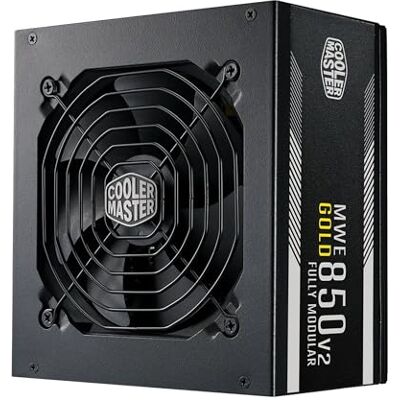 Cooler Master MWE Gold 850 V2 completamente modulare, 850 W, efficienza 80+ Gold, ventola HDB silenziosa, 2 connettori EPS, resistenza alle alte temperature, garanzia 5 anni Cooler Master MWE Gold 850 V2 completamente modulare, 850 W, efficienza 80+ Gold, ventola HDB silenziosa, 2 connettori EPS, resistenza alle alte temperature, garanzia 5 anni