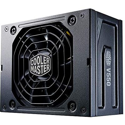 Cooler Master V850 SFX Gold, Spina EU 850W 80 PLUS Gold, Alimentatore Full-Modular, SFF/mini-ITX, Ventola FDB Silenziosa da 92mm, Modalità Semi-Fanless, Staffa SFX-a-ATX Cooler Master V850 SFX Gold, Spina EU 850W 80 PLUS Gold, Alimentatore Full-Modular, SFF/mini-ITX, Ventola FDB Silenziosa da 92mm, Modalità Semi-Fanless, Staffa SFX-a-ATX