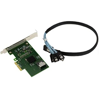 KALEA-INFORMATIQUE Scheda controller PCI Express PCIe 2.0 4x 4 porte per dischi rigidi SATA 3 6G con chipset MARVELL 88SE9230 RAID 0 1 10 JBOD Profilo alto e basso KALEA-INFORMATIQUE Scheda controller PCI Express PCIe 2.0 4x 4 porte per dischi rigidi SATA 3 6G con chipset MARVELL 88SE9230 RAID 0 1 10 JBOD Profilo alto e basso