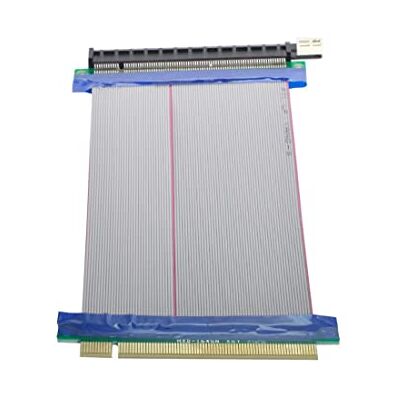 chenyang PCI-E Express 16X to 16x maschio a femmina cavo prolunga scheda nastro 20 cm chenyang PCI-E Express 16X to 16x maschio a femmina cavo prolunga scheda nastro 20 cm