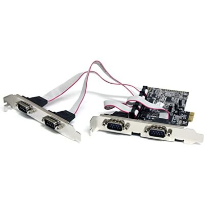 StarTech Scheda Seriale PCI Express Nativa 4 Porte RS-232 (PEX4S553) StarTech Scheda Seriale PCI Express Nativa 4 Porte RS-232 (PEX4S553)