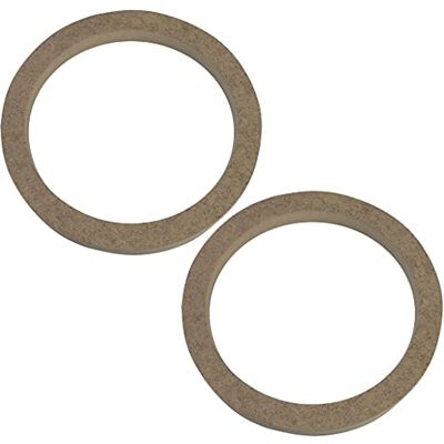 Aerzetix C52062 Set di 2 adattatori/supporti/anelli universali per altoparlanti Ø165mm Ø177xØ143x18mm distanziatore/ring in MDF per altoparlante/auto/veicolo/sistema sonoro Aerzetix C52062 Set di 2 adattatori/supporti/anelli universali per altoparlanti Ø165mm Ø177xØ143x18mm distanziatore/ring in MDF per altoparlante/auto/veicolo/sistema sonoro