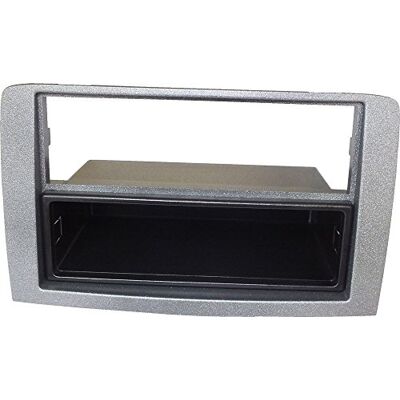 MasterLine Mascherina autoradio 1 DIN Colore SILVER CHIARO. Cassetto portaoggetti rimovibile MasterLine Mascherina autoradio 1 DIN Colore SILVER CHIARO. Cassetto portaoggetti rimovibile