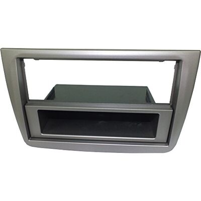 MASTERLINE Mascherina autoradio 1 DIN con cassetto rimovibile GRIGIO OPACO. Vedi la sez. "DESCRIZIONE" per compatibilità veicoli. MASTERLINE Mascherina autoradio 1 DIN con cassetto rimovibile GRIGIO OPACO. Vedi la sez. "DESCRIZIONE" per compatibilità veicoli.