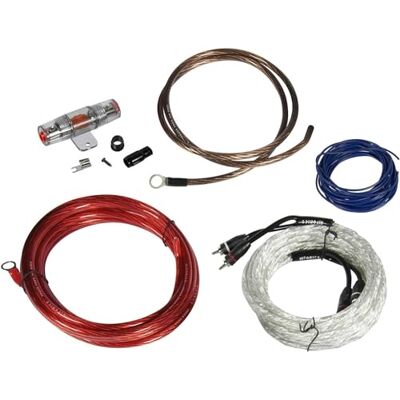 Hifonics HFX10WK – Set di collegamento amplificatore premium 10 mm² Hifonics HFX10WK – Set di collegamento amplificatore premium 10 mm²