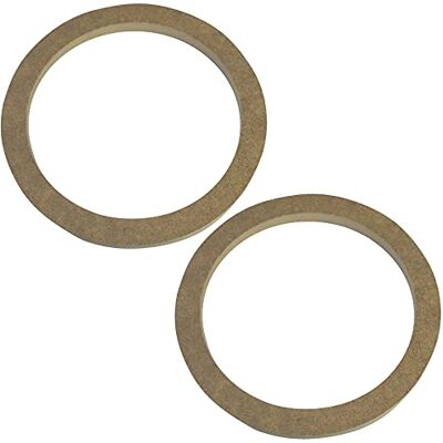 Aerzetix C52064 Set di 2 adattatori/supporti/anelli universali per altoparlanti Ø165mm Ø177xØ144x12mm distanziatore/ring in MDF per altoparlante/auto/veicolo/sistema sonoro Aerzetix C52064 Set di 2 adattatori/supporti/anelli universali per altoparlanti Ø165mm Ø177xØ144x12mm distanziatore/ring in MDF per altoparlante/auto/veicolo/sistema sonoro