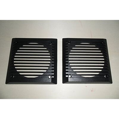MasterLine Coppia griglie quadrate in plastica grigie per altoparlanti di diametro 100 mm. Disponibili anche di colore nero. MasterLine Coppia griglie quadrate in plastica grigie per altoparlanti di diametro 100 mm. Disponibili anche di colore nero.