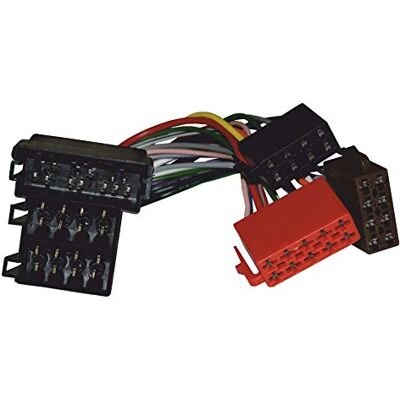 MASTERLINE Connettore autoradio da ORIGINALE a ISO cavo altoparlanti + alimentazione compatibile per OPEL tutti i modelli dal 2001 al 2004. MASTERLINE Connettore autoradio da ORIGINALE a ISO cavo altoparlanti + alimentazione compatibile per OPEL tutti i modelli dal 2001 al 2004.