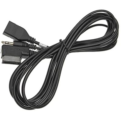 vhbw cavo adattatore audio AUX USB a Y per autoradio (200 cm) compatibile con VW Passat, MDI (mobile device interface), New Beetle vhbw cavo adattatore audio AUX USB a Y per autoradio (200 cm) compatibile con VW Passat, MDI (mobile device interface), New Beetle